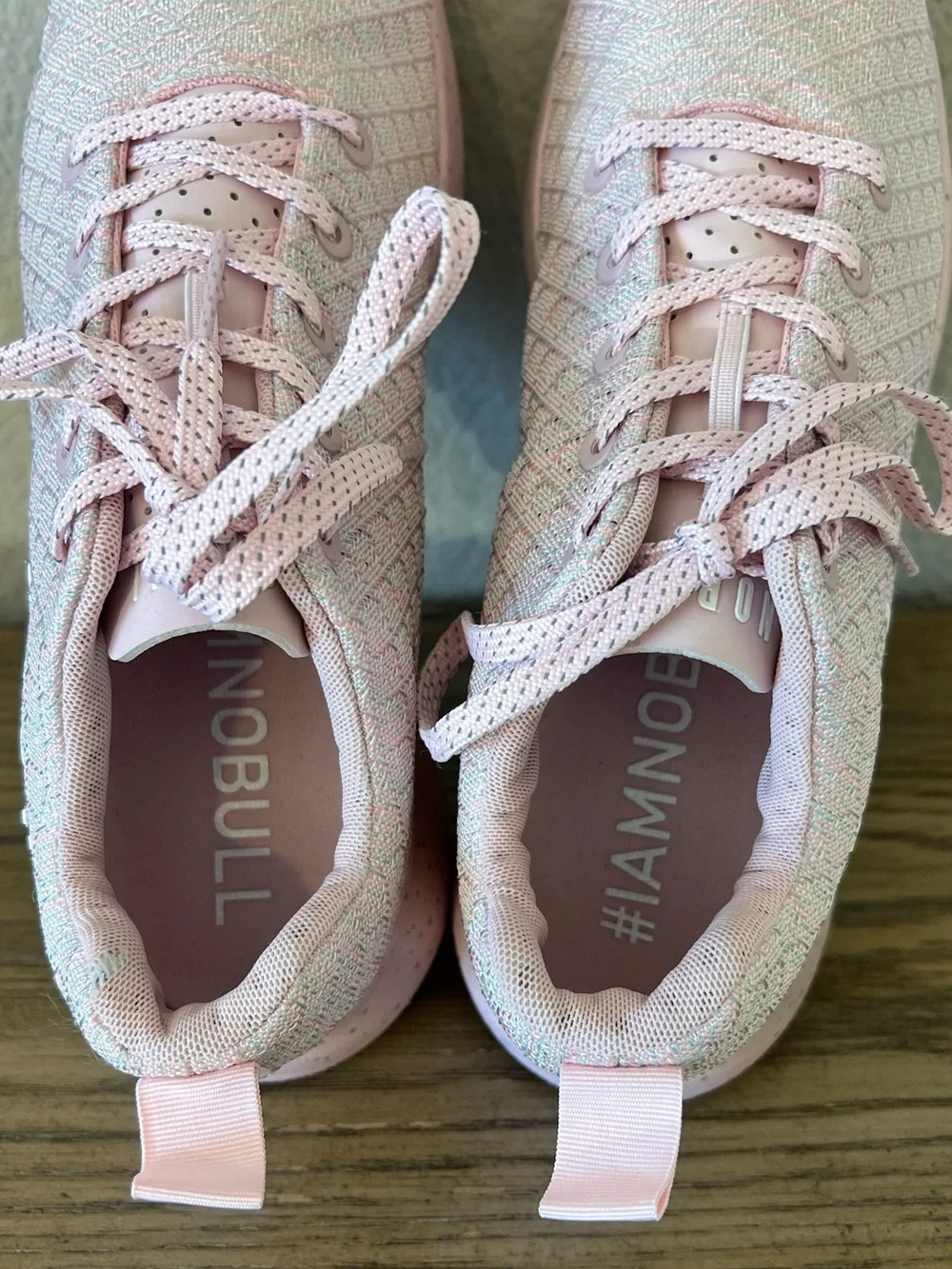 NoBull Matryx trail runner running shoe blush pink women’s sz 9.5 men’s 8